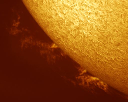 sun prominance