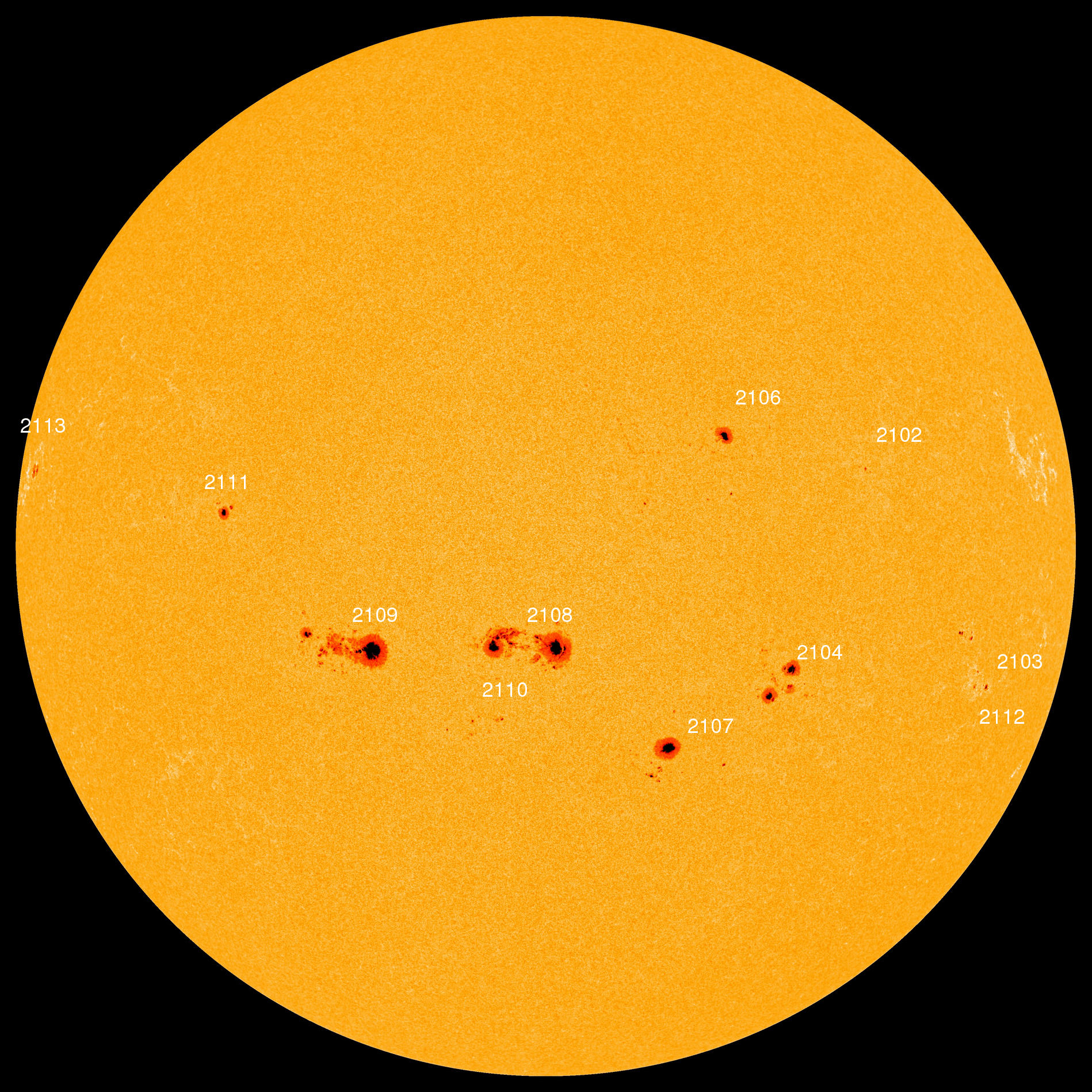 sun spots 7-7-14