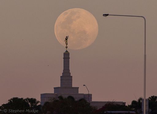 SUPERMOON RISES