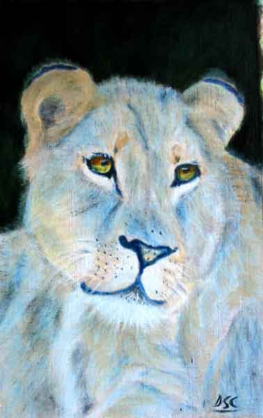 BLUE LIONESS - BY DEWI