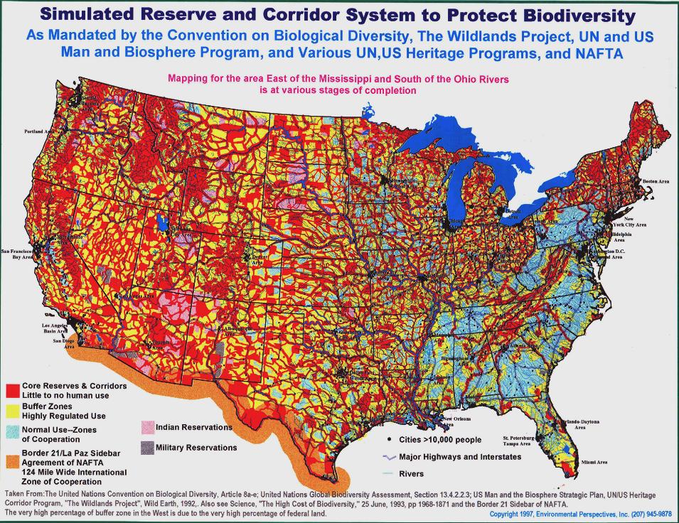 UN SIMULATION MAP