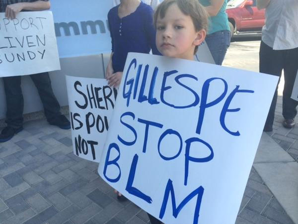 Bundy protest 2014