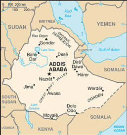 ethiopia map