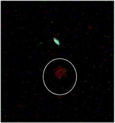A popular image on Planet X websites. Is this Planet X, or is it simply a young galaxy? (NASA - possible source)