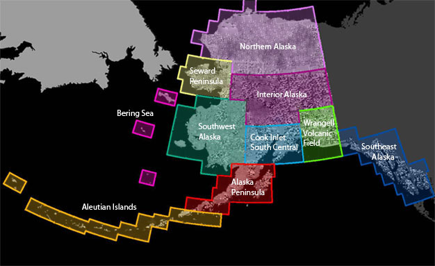 Northern Alaska Map