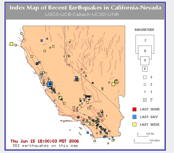 EARTHQUAKE BAY AREA