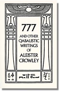 Crowley's 777 Book Cover