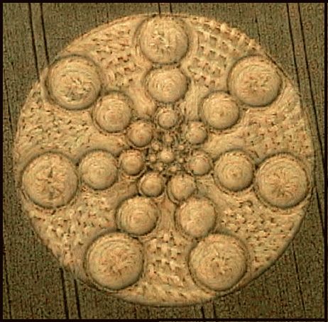The Basket Crop Circle - Roundway Hill, Wiltshire - August 6, 1999