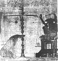 Judgment Scene from the Egyptian Book of the Dead