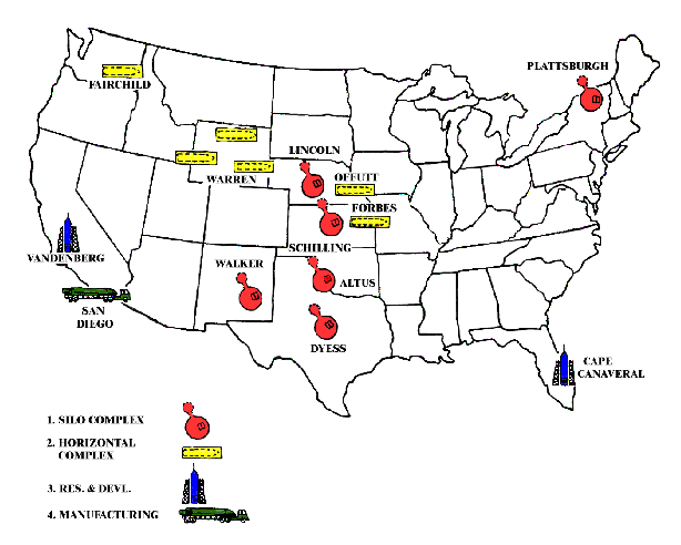 was the only ICBM site ever built east of the Mississippi River.