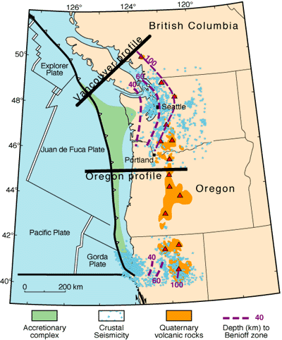 CASCADI SUBDUCTION ZONE