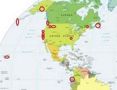 earthquake prediction  map