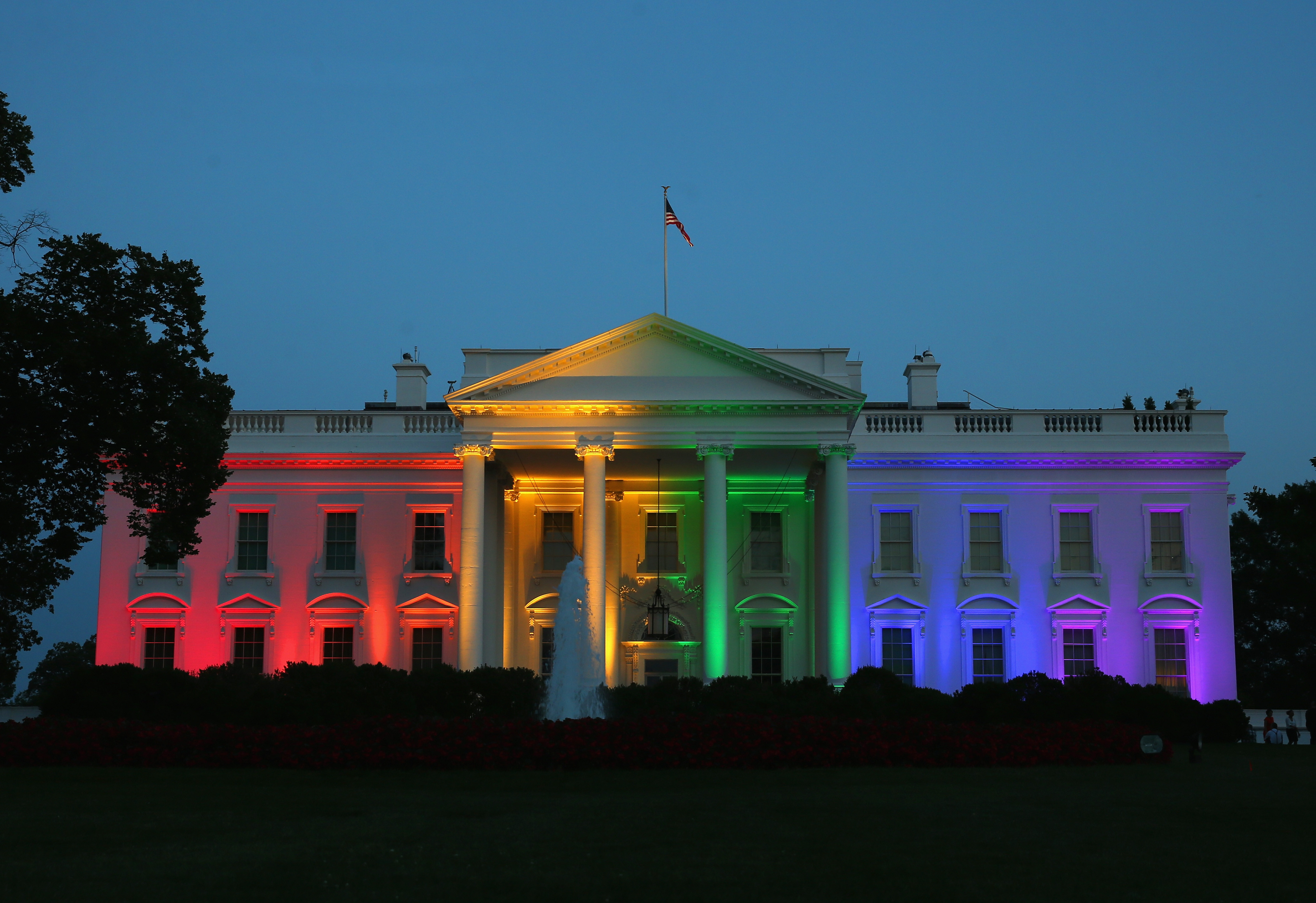 rainbow whitehouse