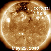 coronal hole 5-29-10