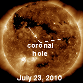 CORONA HOLE-7-23-10