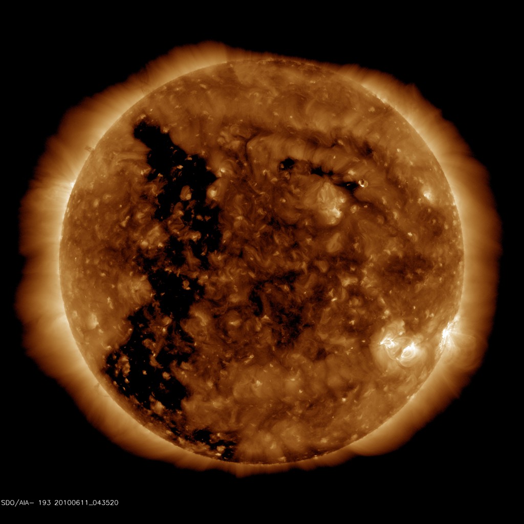 coronal hole 6-11-10