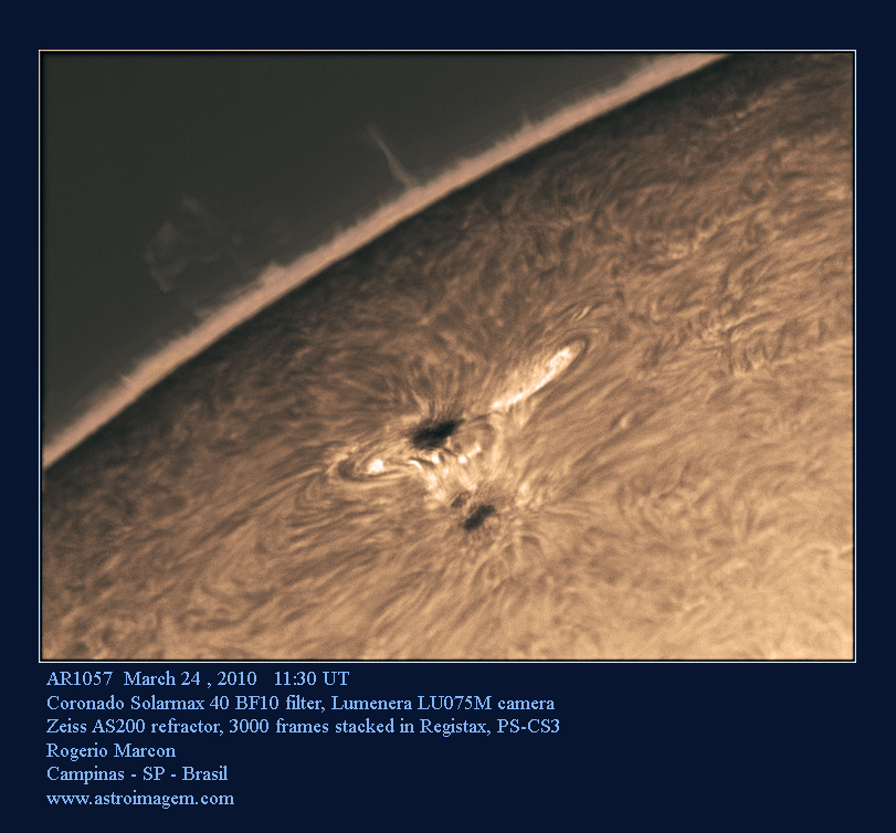 sunspot 3-27-10  - 1057