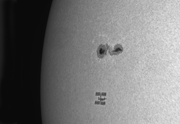 sunspot 1057 conjunction