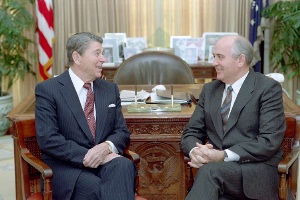 Reagan and Gorbachev