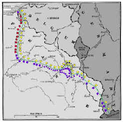 Western Front Map - Click to enlarge