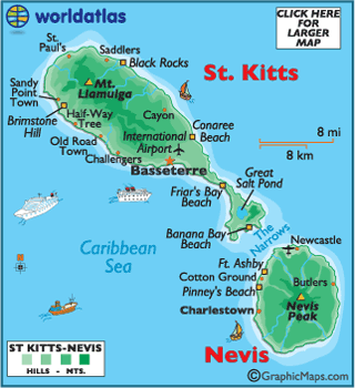 ST KITTS AND NEVIS